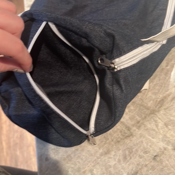 Gym and Juice Blue Duffel Bag - Picture 10 of 13